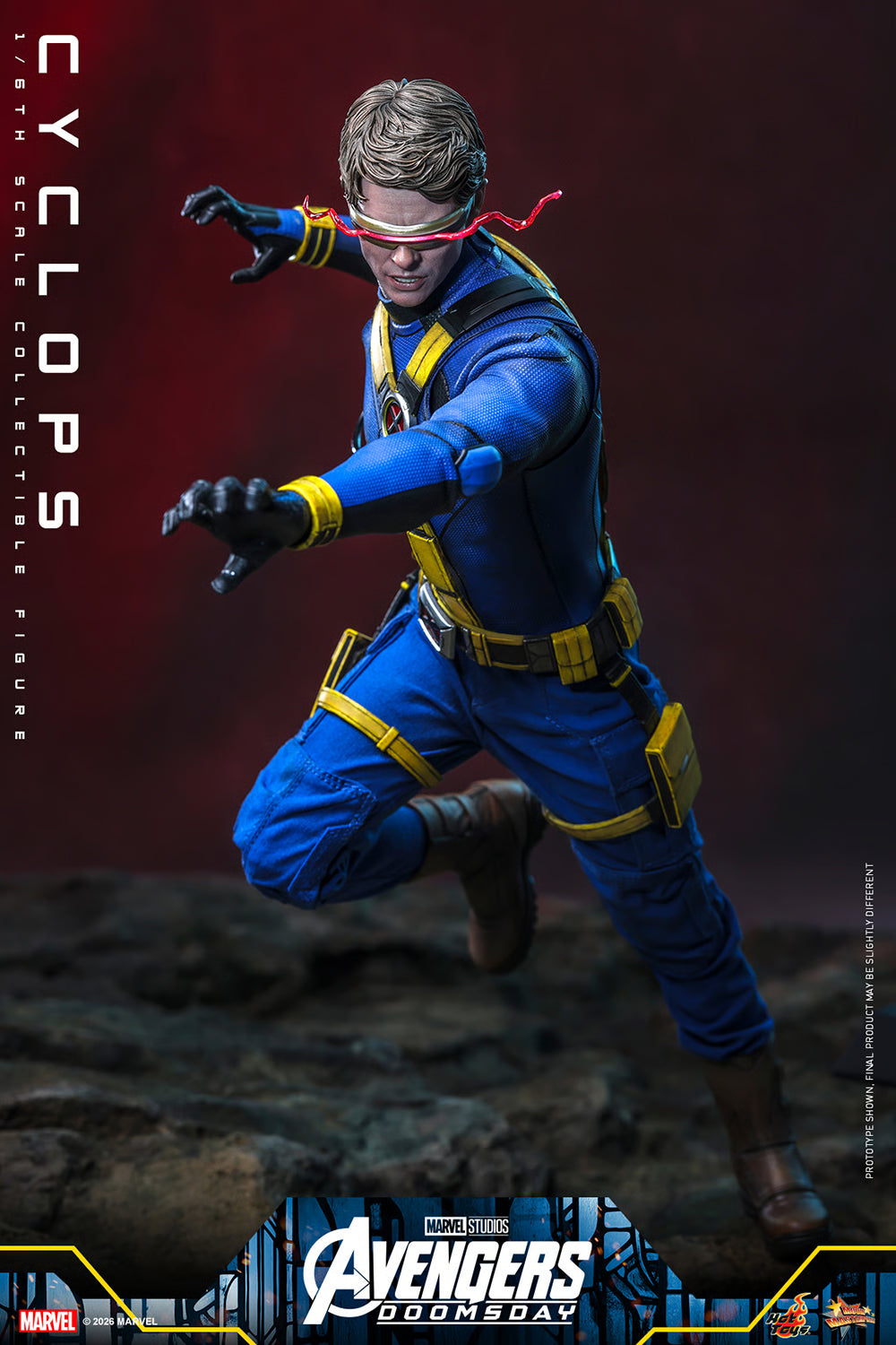 Cyclops 1/6th Scale Collectible Figure (Avengers: Doomsday) – Hot Toys