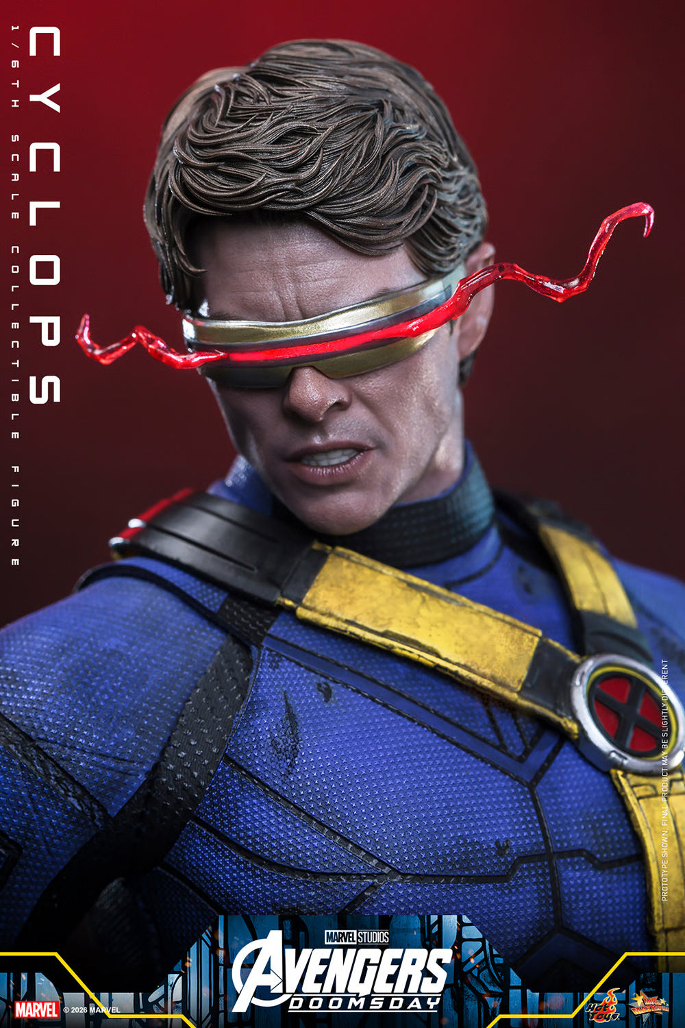 Cyclops 1/6th Scale Collectible Figure (Avengers: Doomsday) – Hot Toys