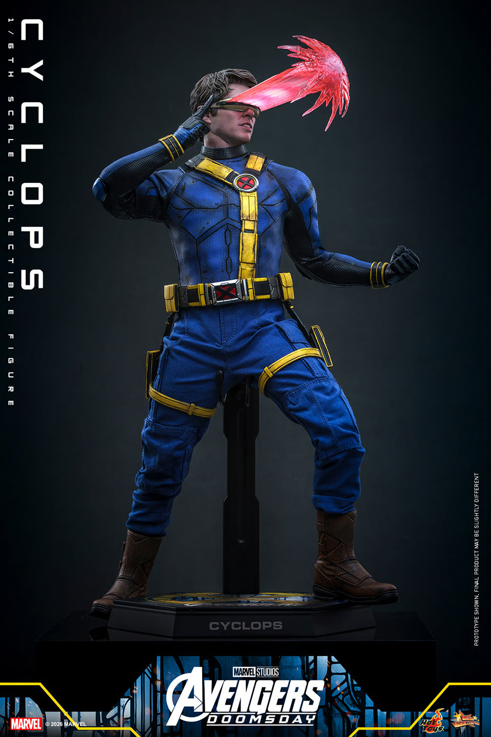 Cyclops 1/6th Scale Collectible Figure (Avengers: Doomsday) – Hot Toys