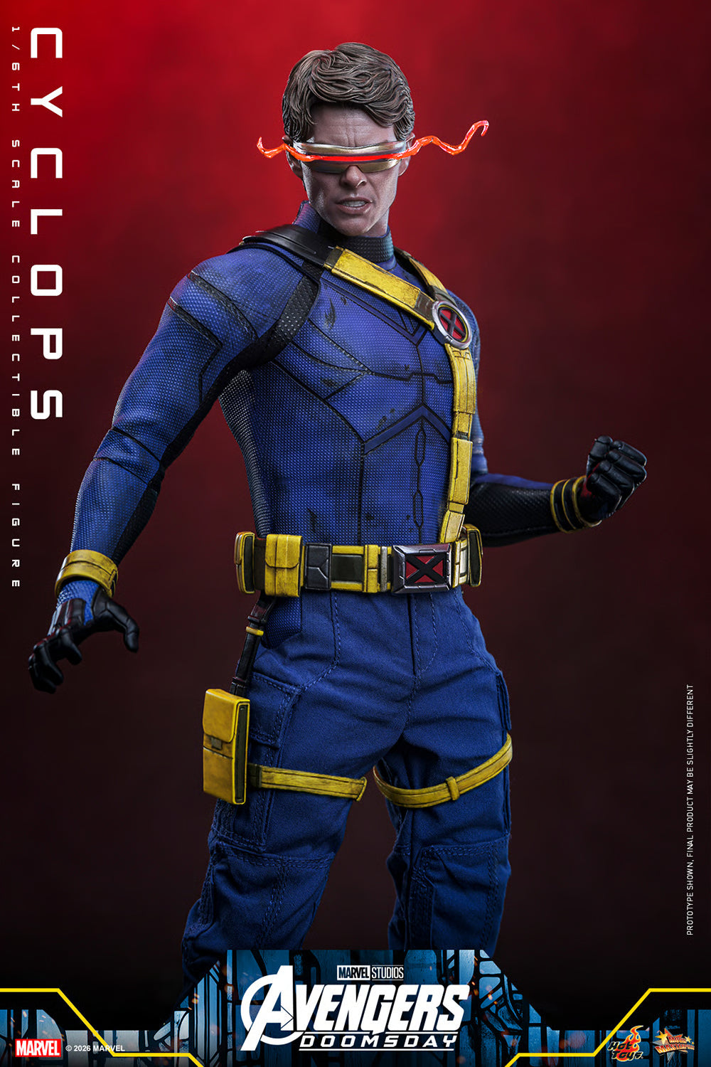 Cyclops 1/6th Scale Collectible Figure (Avengers: Doomsday) – Hot Toys