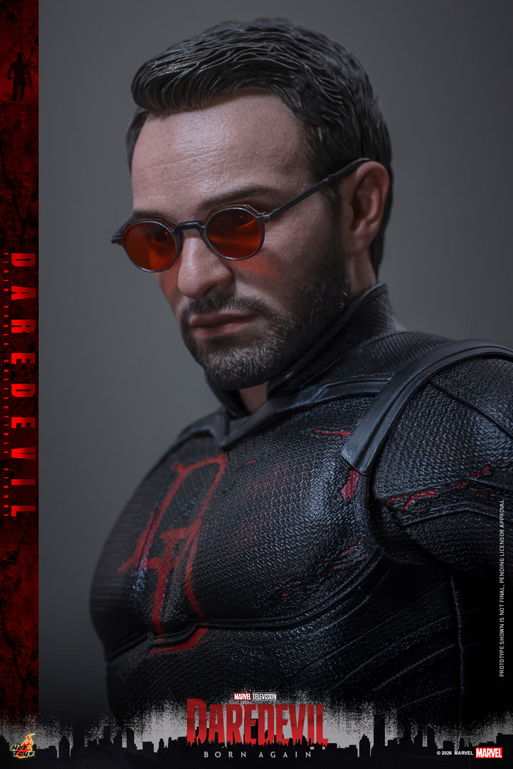 Hot Toys Daredevil Born Again Season 2 Figure TMS186 | 1/6 Scale Charlie Cox