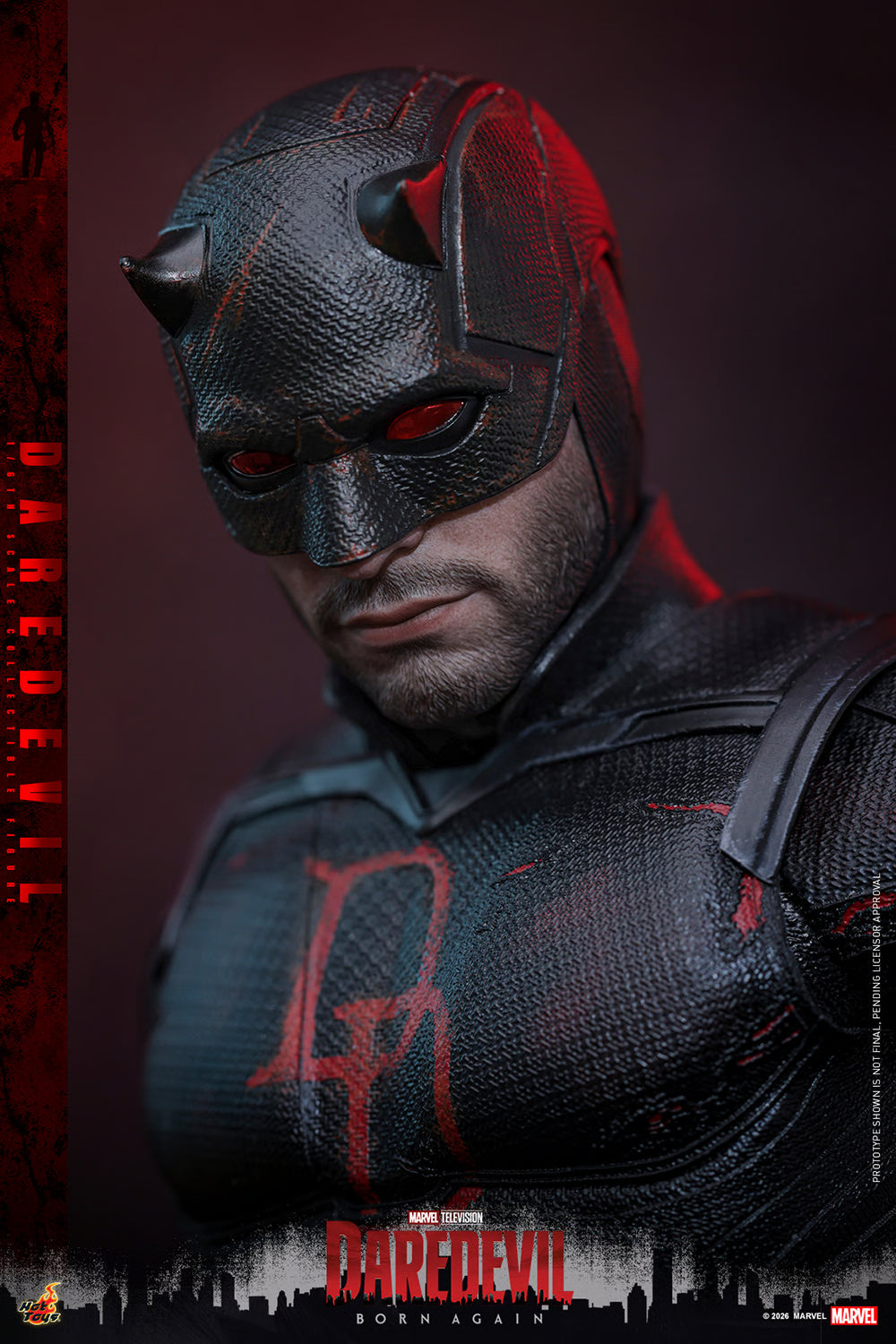 Hot Toys Daredevil Born Again Season 2 Figure TMS186 | 1/6 Scale Charlie Cox