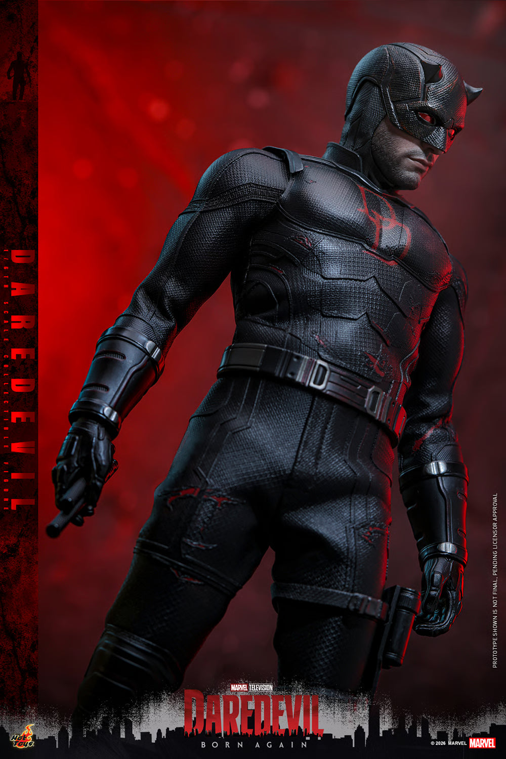 Hot Toys Daredevil Born Again Season 2 Figure TMS186 | 1/6 Scale Charlie Cox