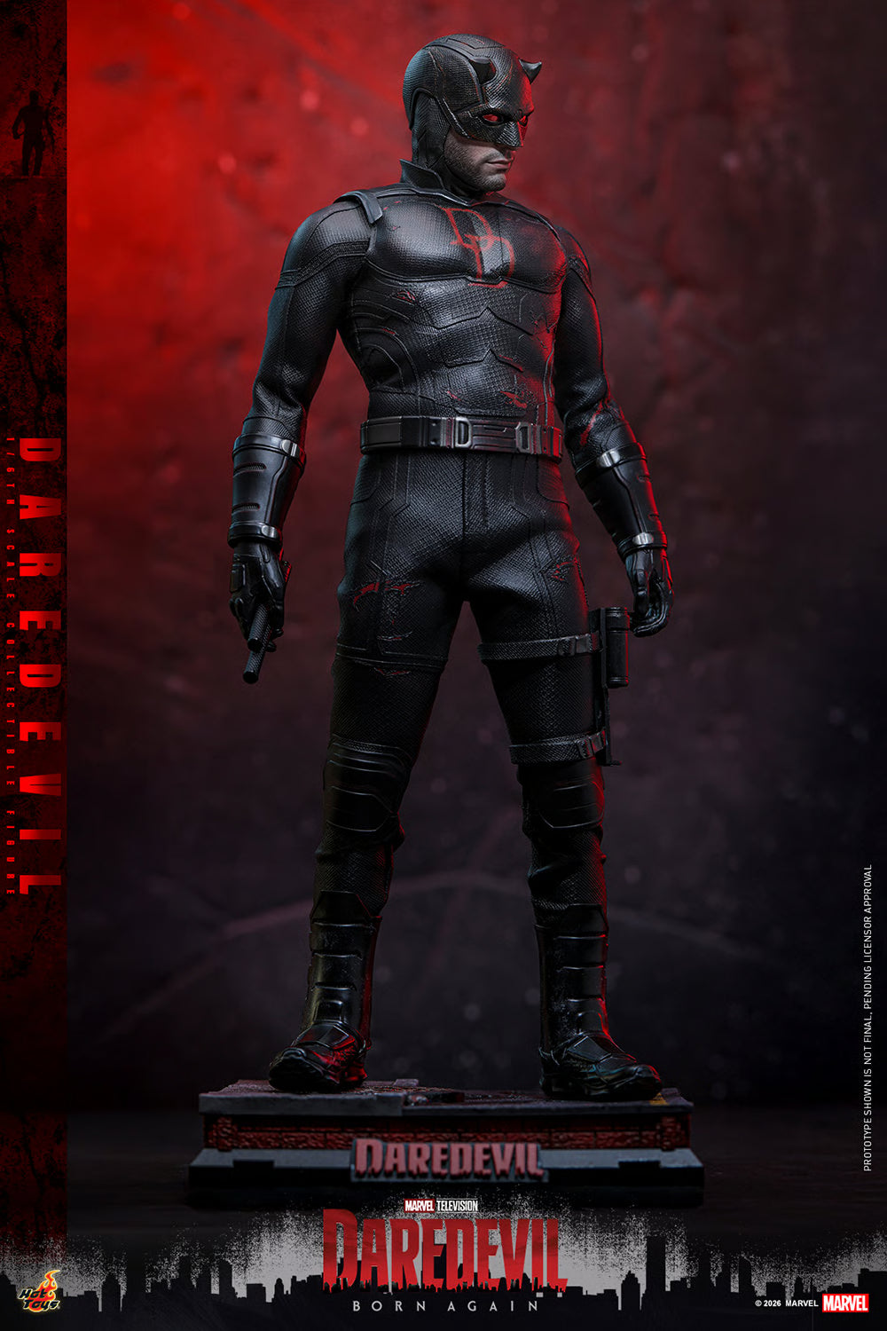 Hot Toys Daredevil Born Again Season 2 Figure TMS186 | 1/6 Scale Charlie Cox