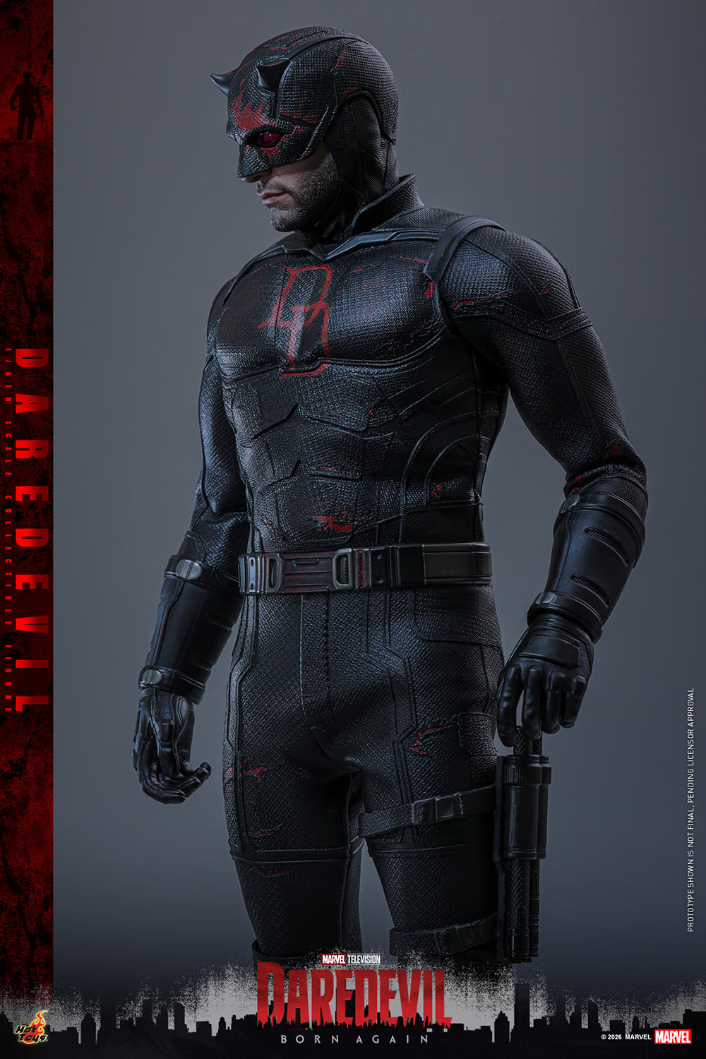Hot Toys Daredevil Born Again Season 2 Figure TMS186 | 1/6 Scale Charlie Cox