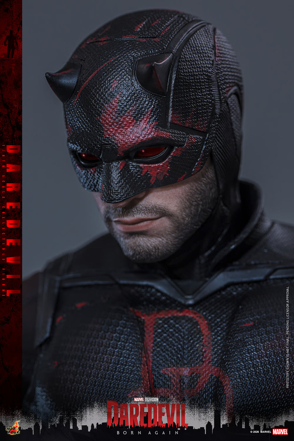 Hot Toys Daredevil Born Again Season 2 Figure TMS186 | 1/6 Scale Charlie Cox