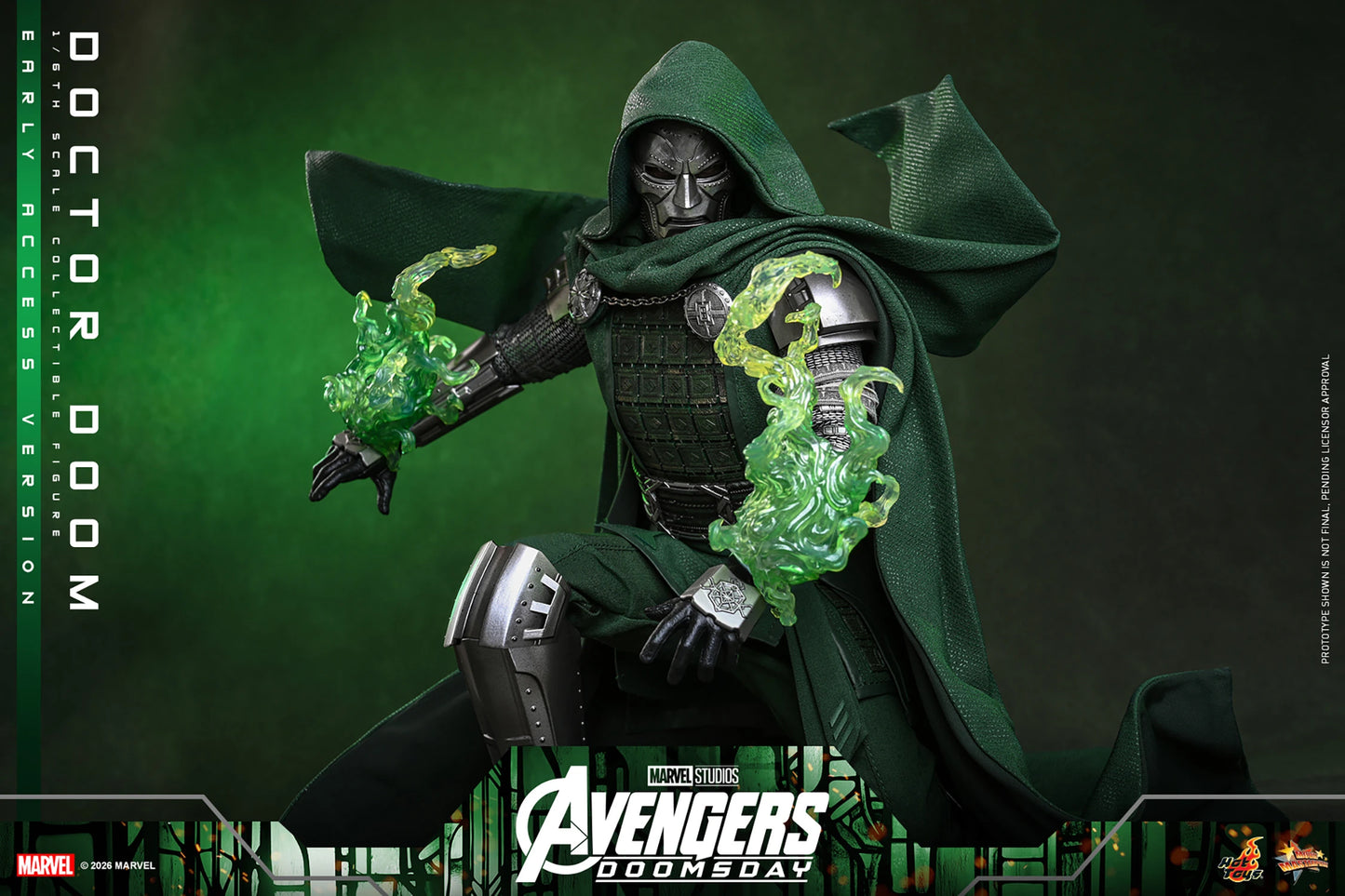 Doctor Doom 1:6 Scale Collectible Figure by Hot Toys