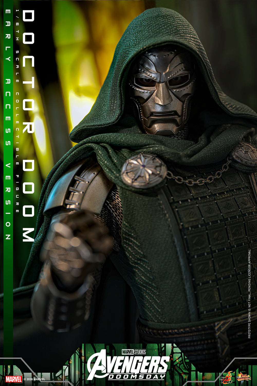 Doctor Doom 1:6 Scale Collectible Figure by Hot Toys