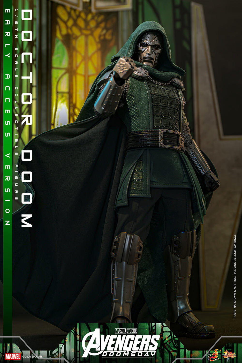 Doctor Doom 1:6 Scale Collectible Figure by Hot Toys