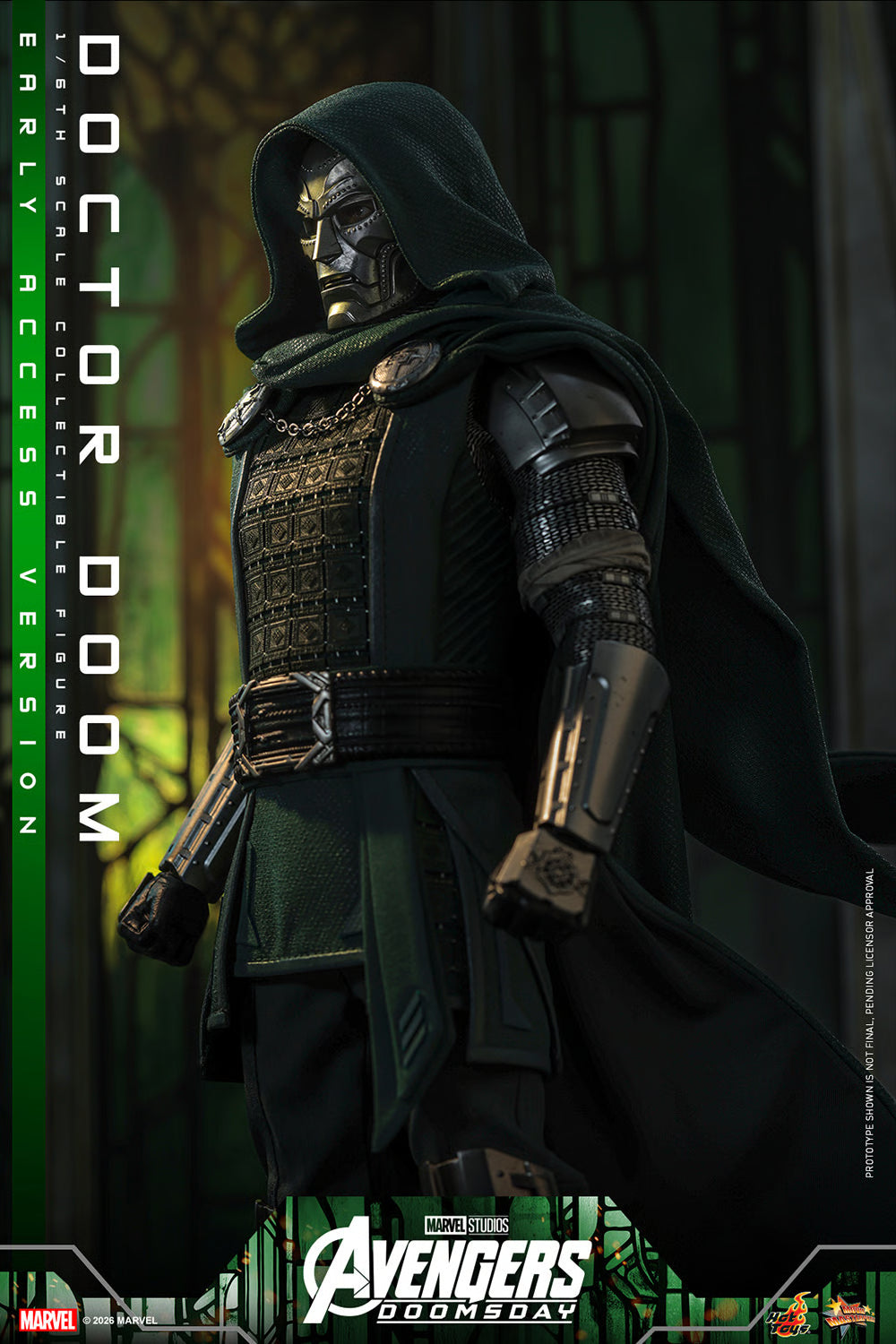 Doctor Doom 1:6 Scale Collectible Figure by Hot Toys