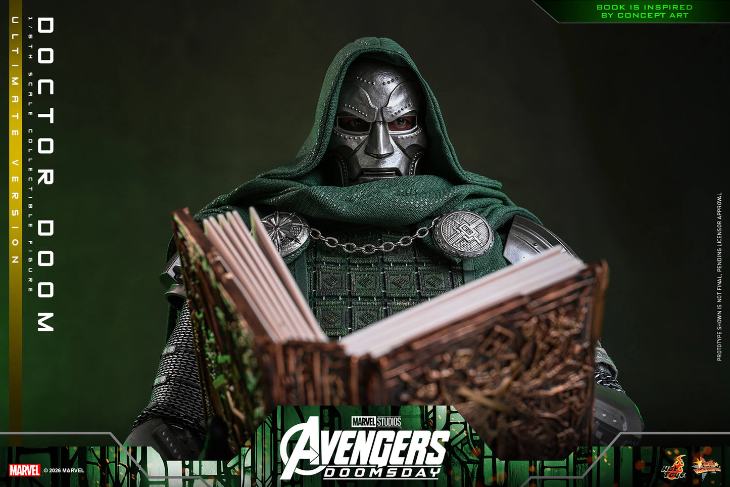 Doctor Doom Collectible Figure (Ultimate Version) — 1:6th Scale, Avengers: Doomsday