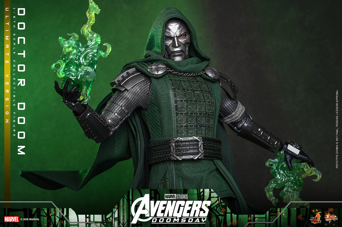 Doctor Doom Collectible Figure (Ultimate Version) — 1:6th Scale, Avengers: Doomsday