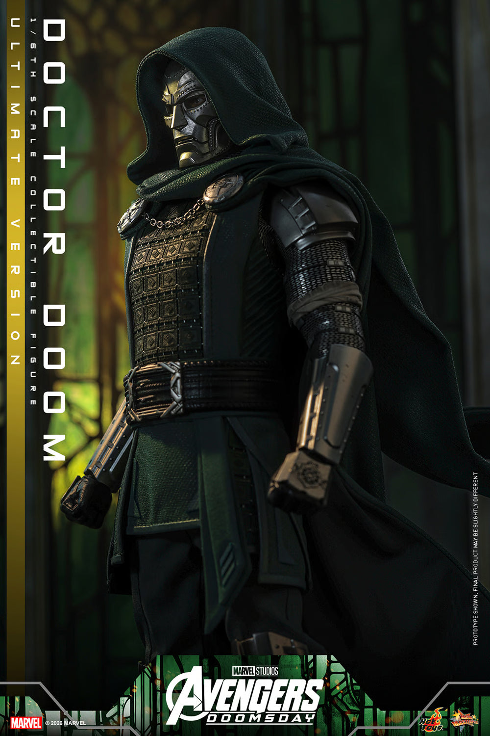Doctor Doom Collectible Figure (Ultimate Version) — 1:6th Scale, Avengers: Doomsday
