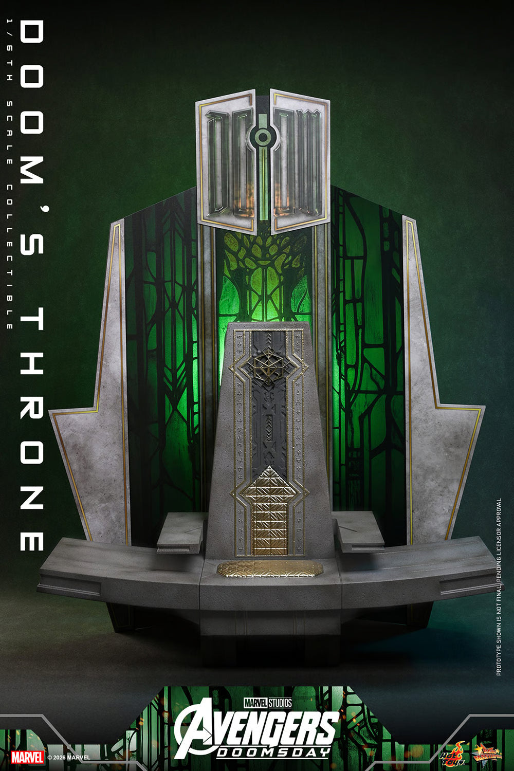 Doom's Throne Sixth Scale Accessory Collectible