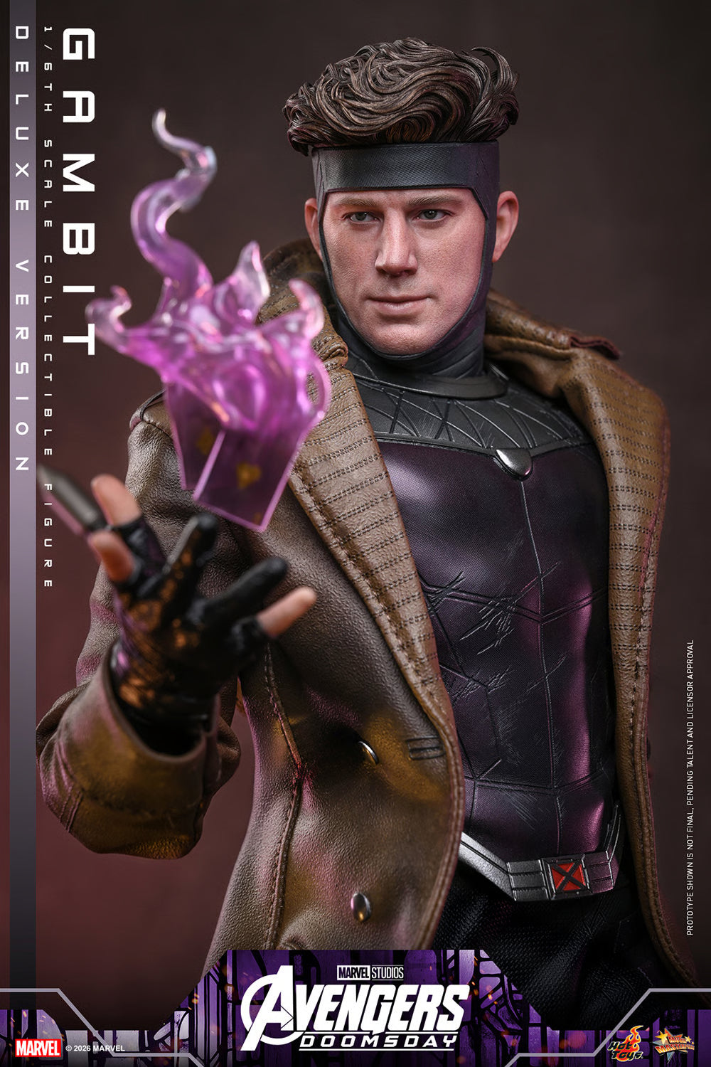 Hot Toys 1/6th Scale Gambit Collectible Figure (Deluxe Version) - Avengers: Doomsday