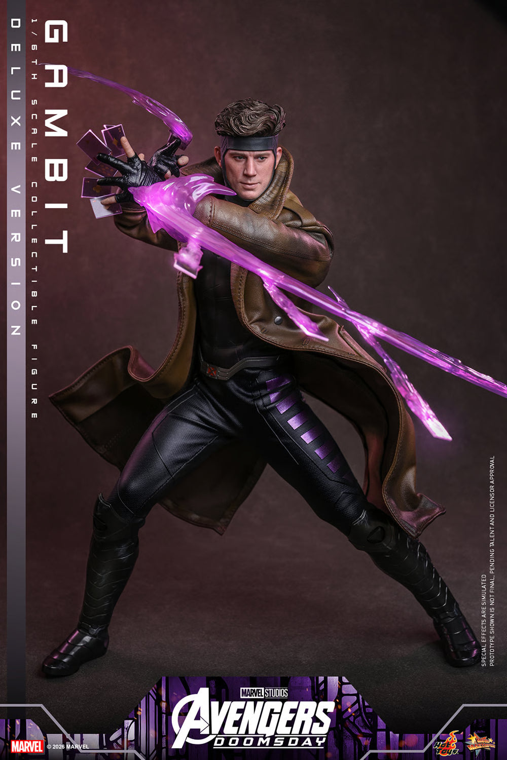 Hot Toys 1/6th Scale Gambit Collectible Figure (Deluxe Version) - Avengers: Doomsday