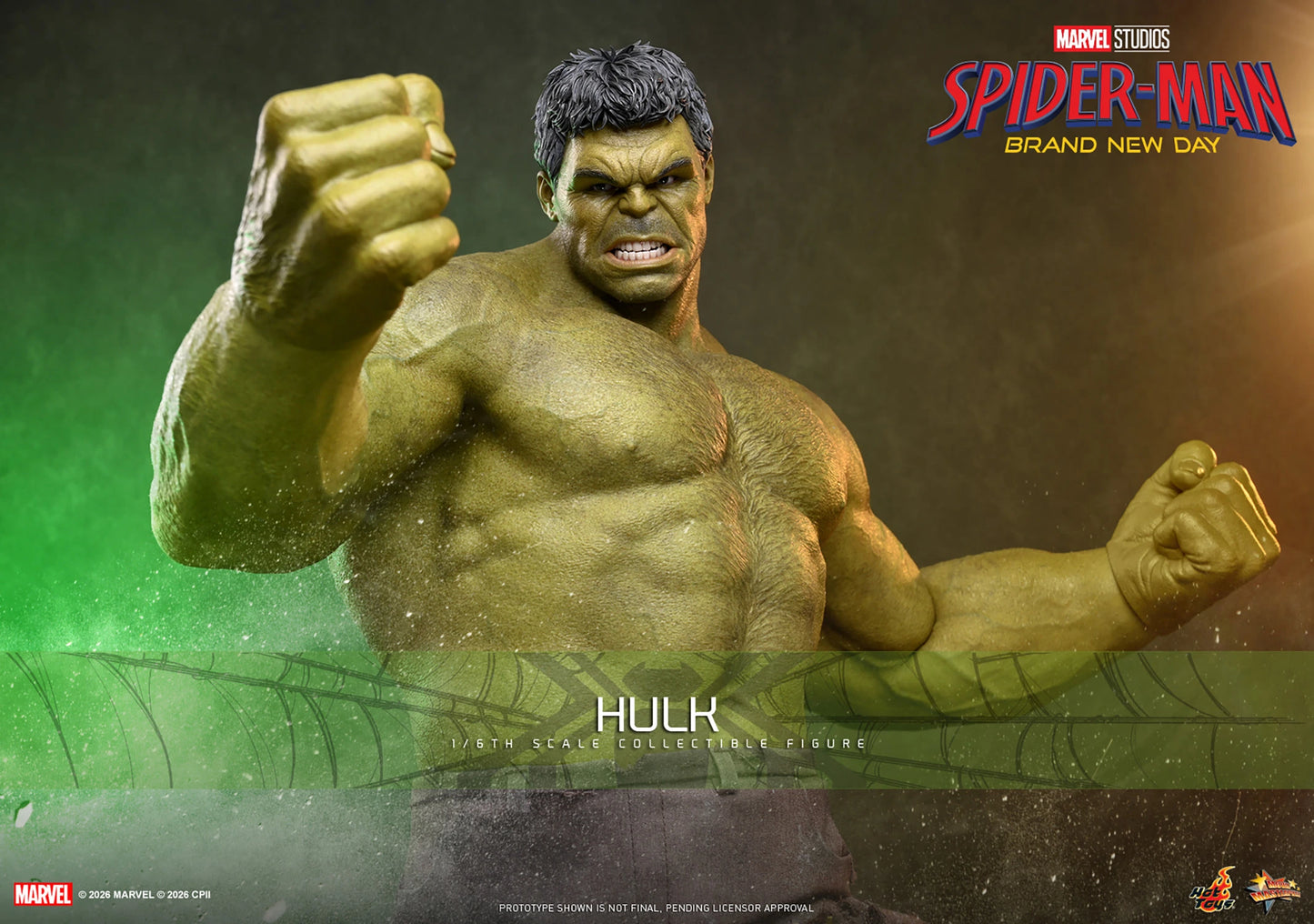 Hulk Sixth Scale Collectible Figure by Hot Toys