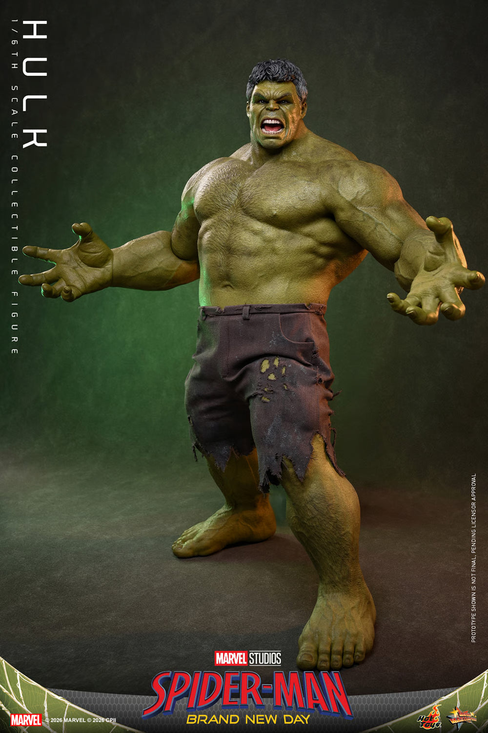 Hulk Sixth Scale Collectible Figure by Hot Toys