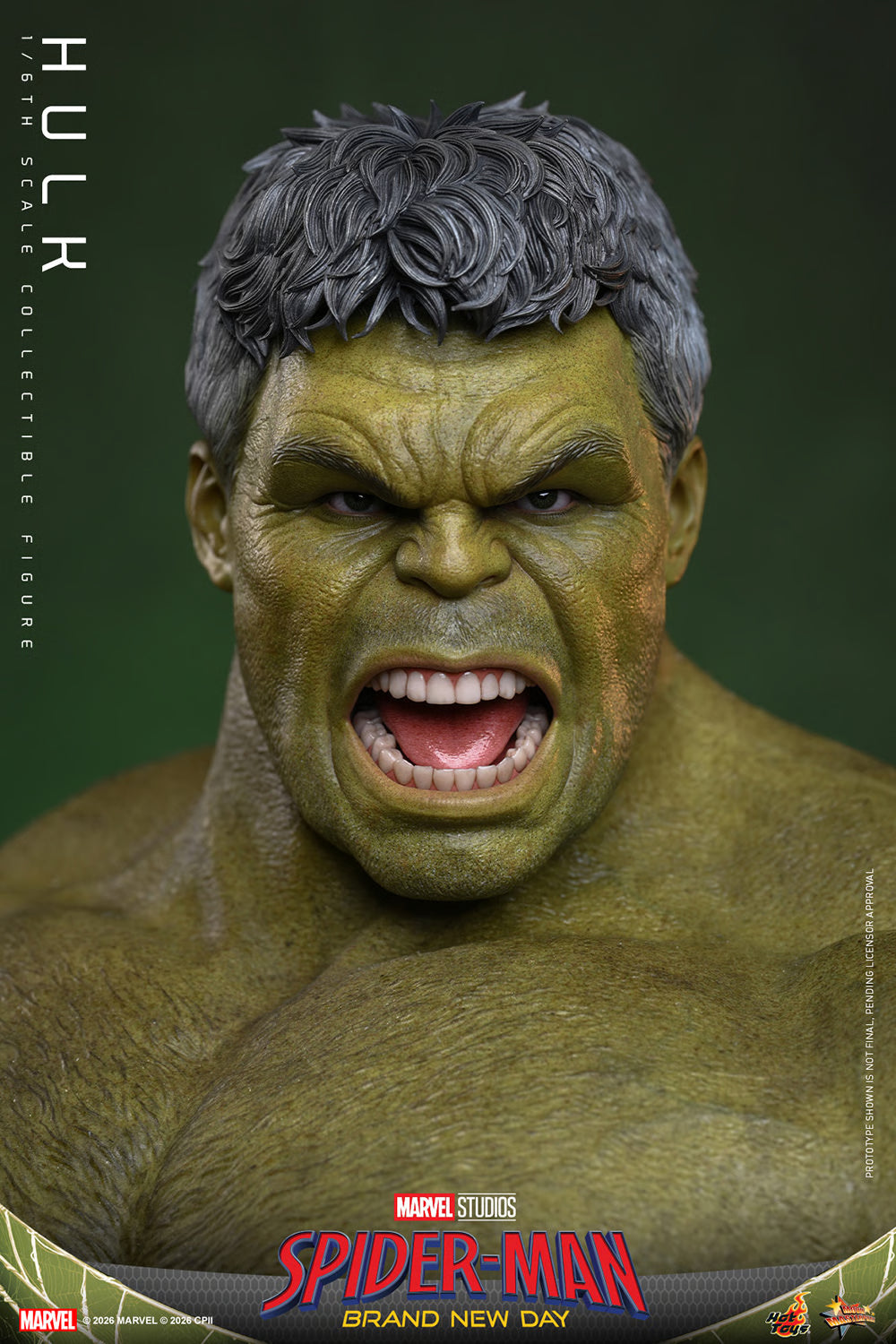 Hulk Sixth Scale Collectible Figure by Hot Toys