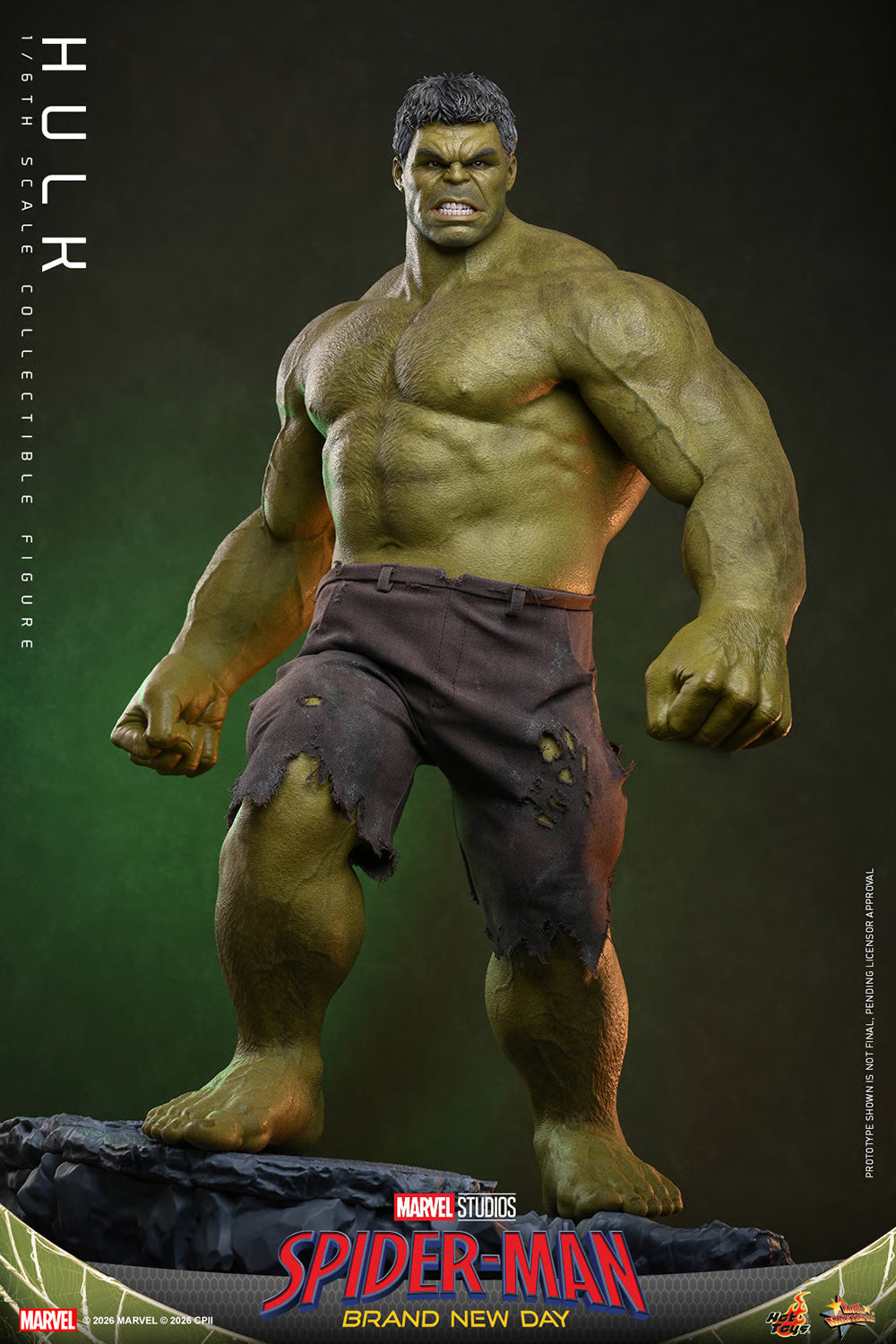 Hulk Sixth Scale Collectible Figure by Hot Toys