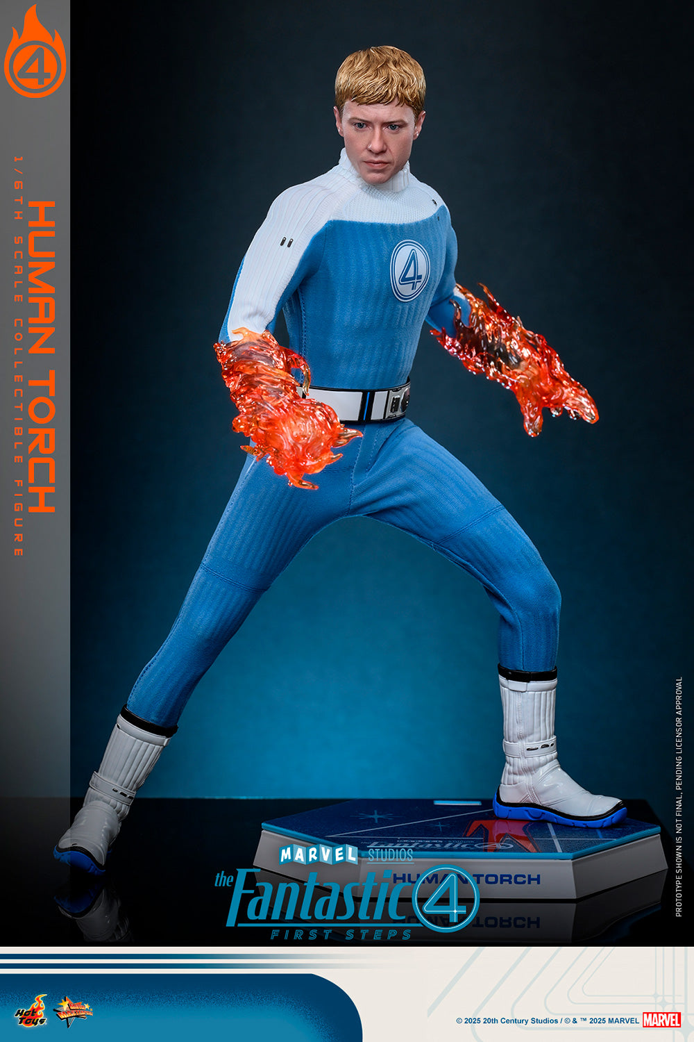 Hot Toys Human Torch Sixth Scale Figure