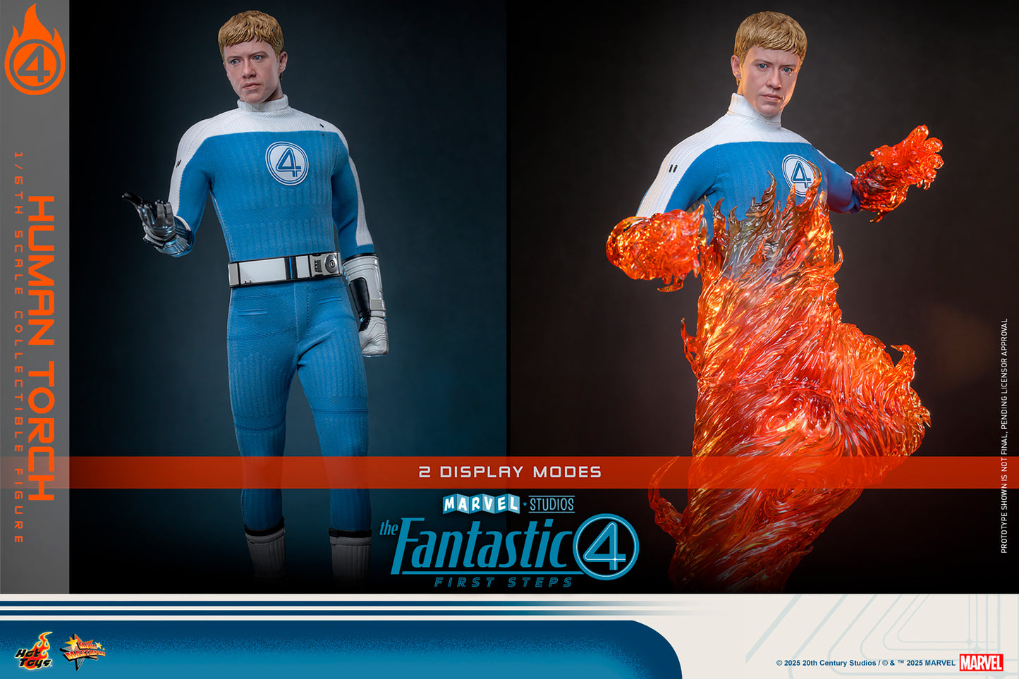 Hot Toys Human Torch Sixth Scale Figure