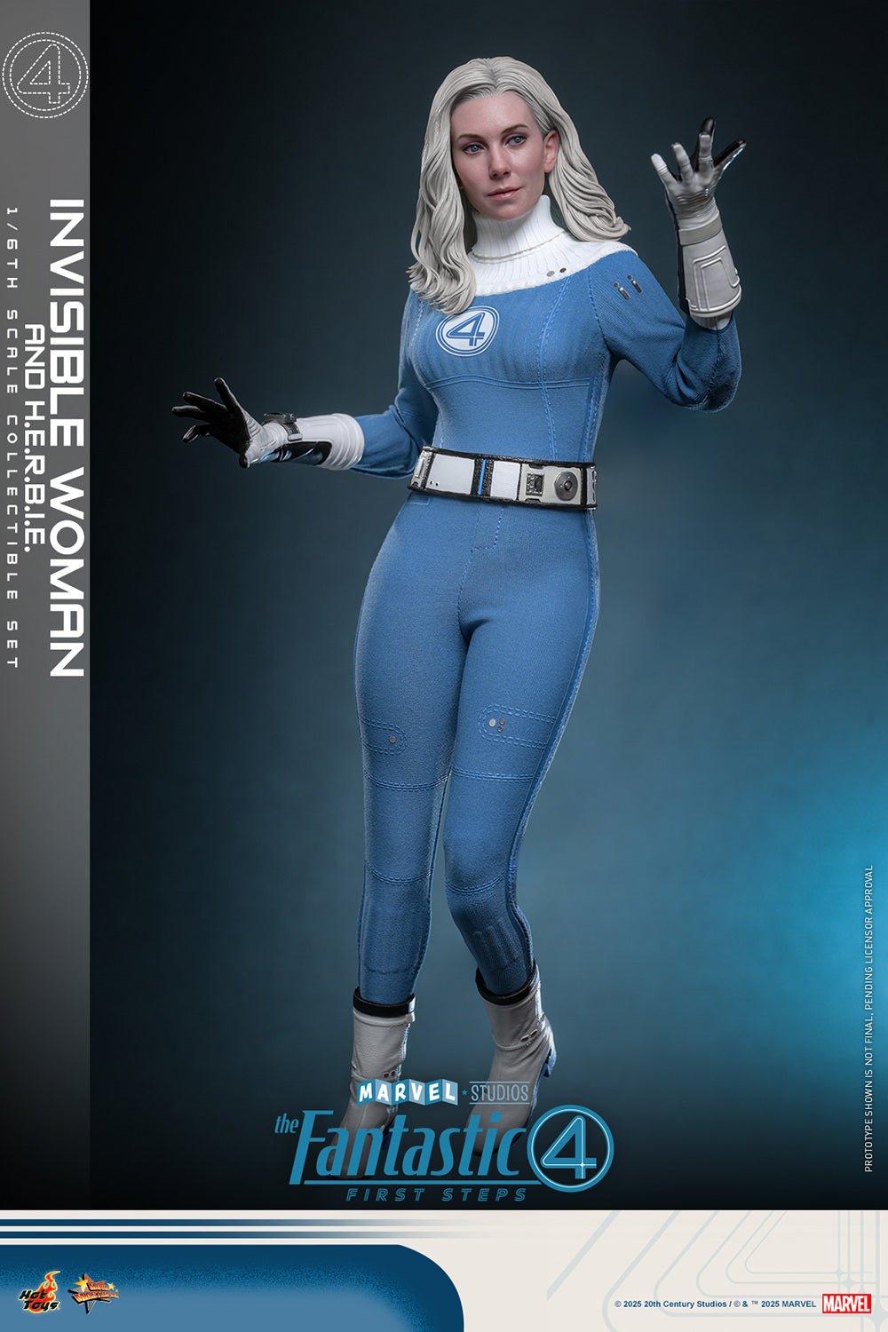 Invisible Woman and H.E.R.B.I.E. 1/6 Scale Figure