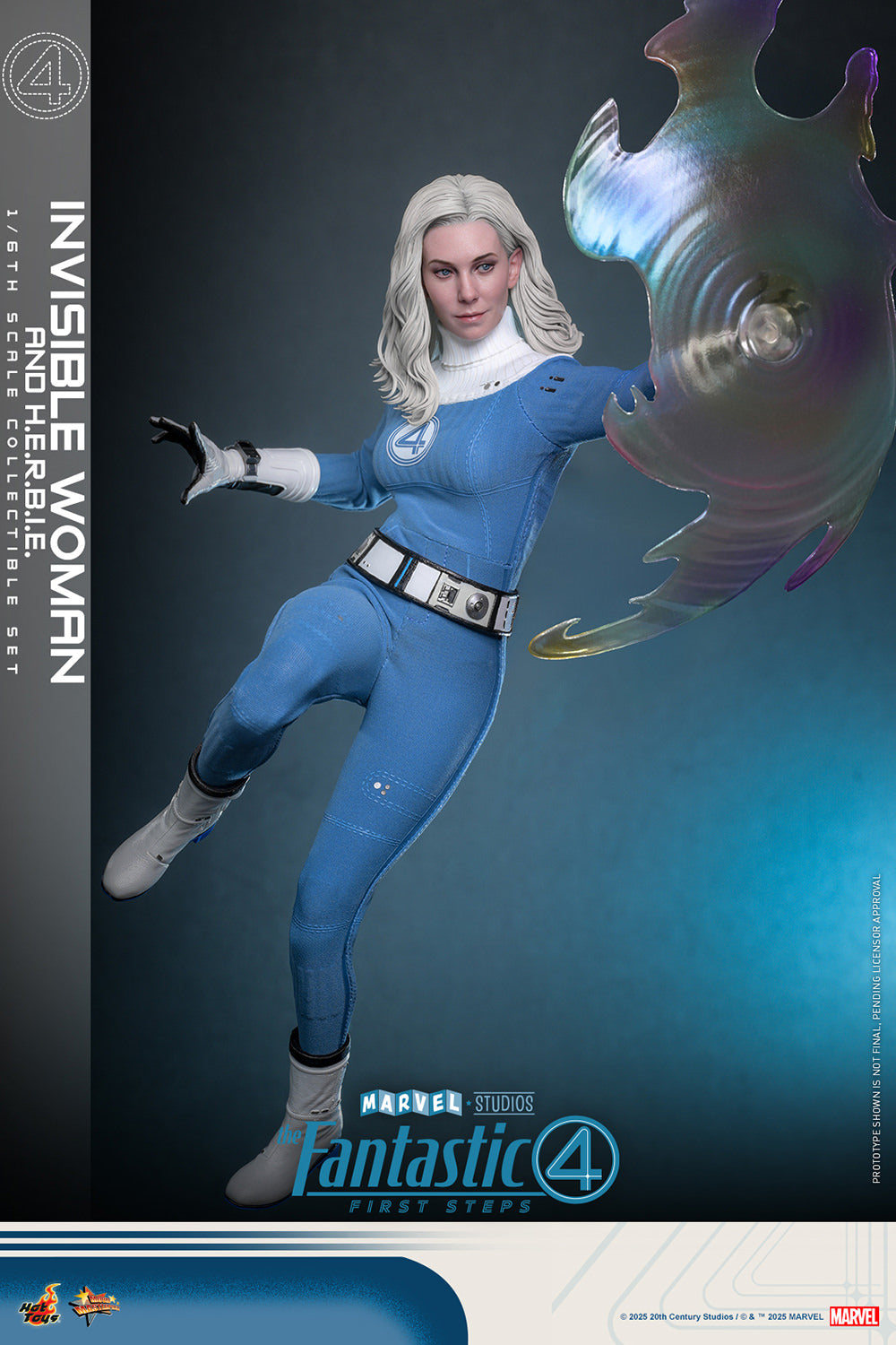 Invisible Woman and H.E.R.B.I.E. 1/6 Scale Figure
