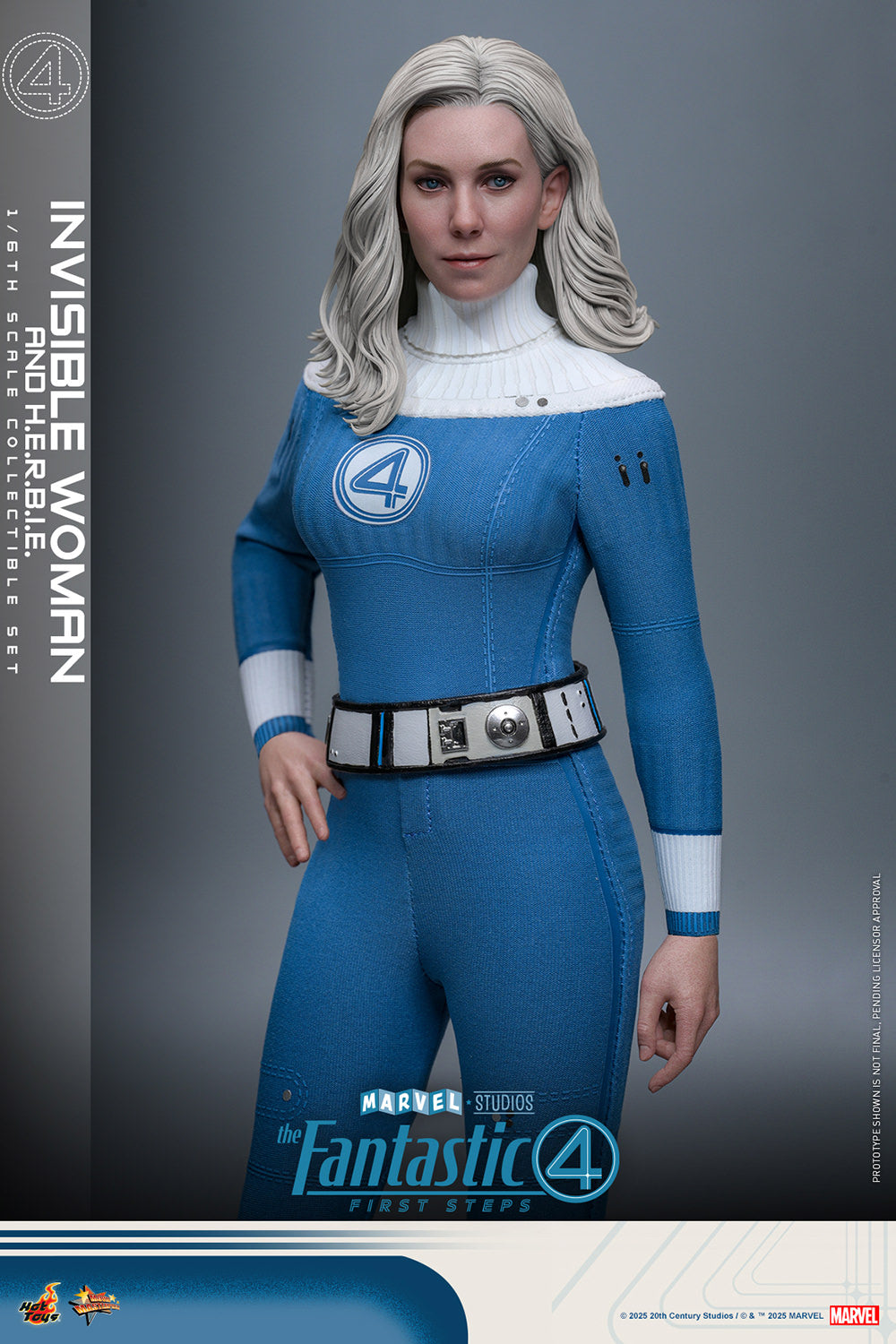 Invisible Woman and H.E.R.B.I.E. 1/6 Scale Figure