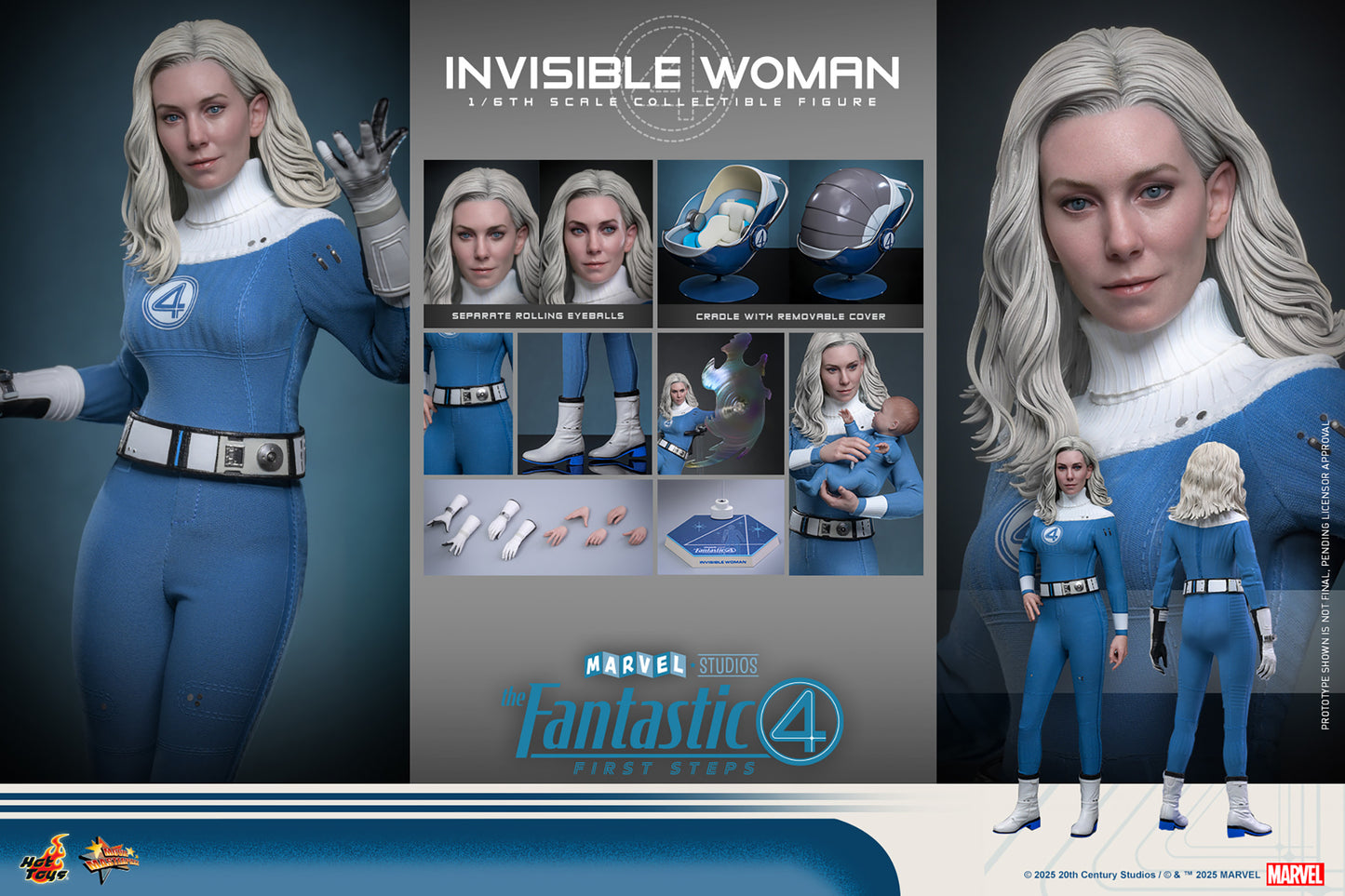 Invisible Woman Sixth Scale Figure