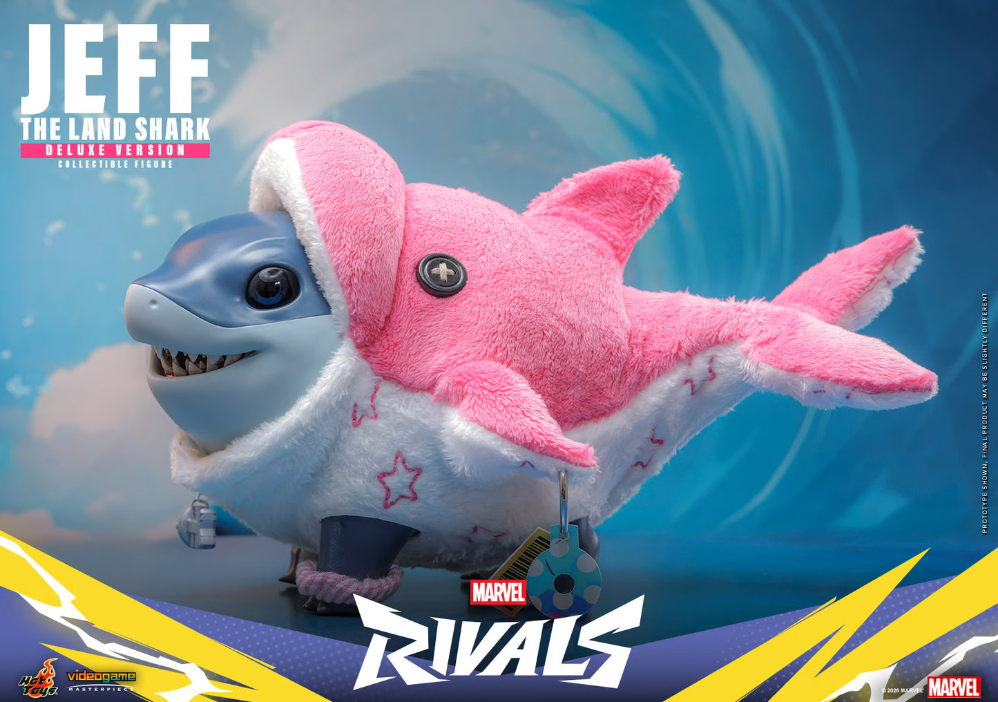 Jeff the Land Shark Collectible Figure Deluxe Version – Hot Toys | Marvel Rivals