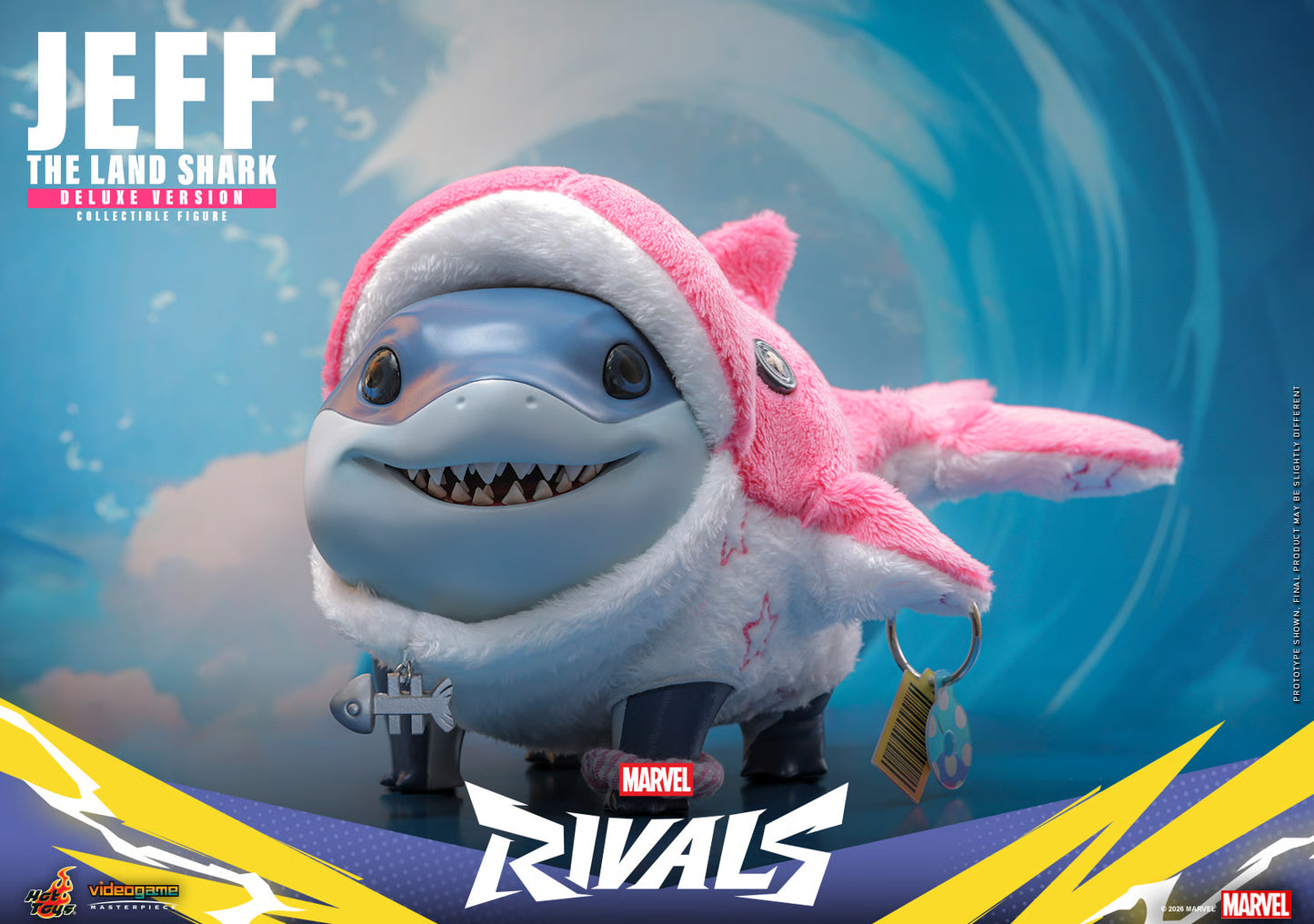 Jeff the Land Shark Collectible Figure Deluxe Version – Hot Toys | Marvel Rivals