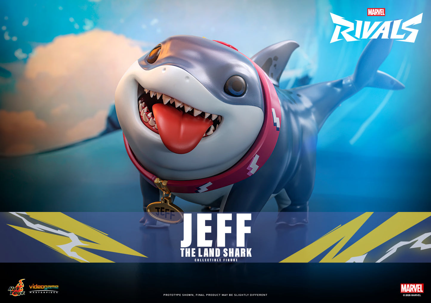 Jeff the Land Shark Collectible Figure – Hot Toys | Marvel Rivals