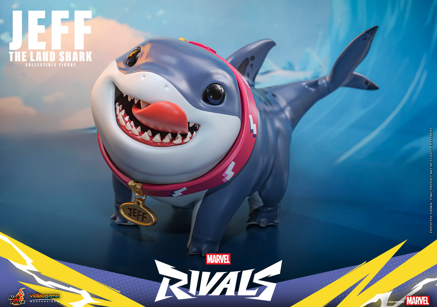 Jeff the Land Shark Collectible Figure – Hot Toys | Marvel Rivals