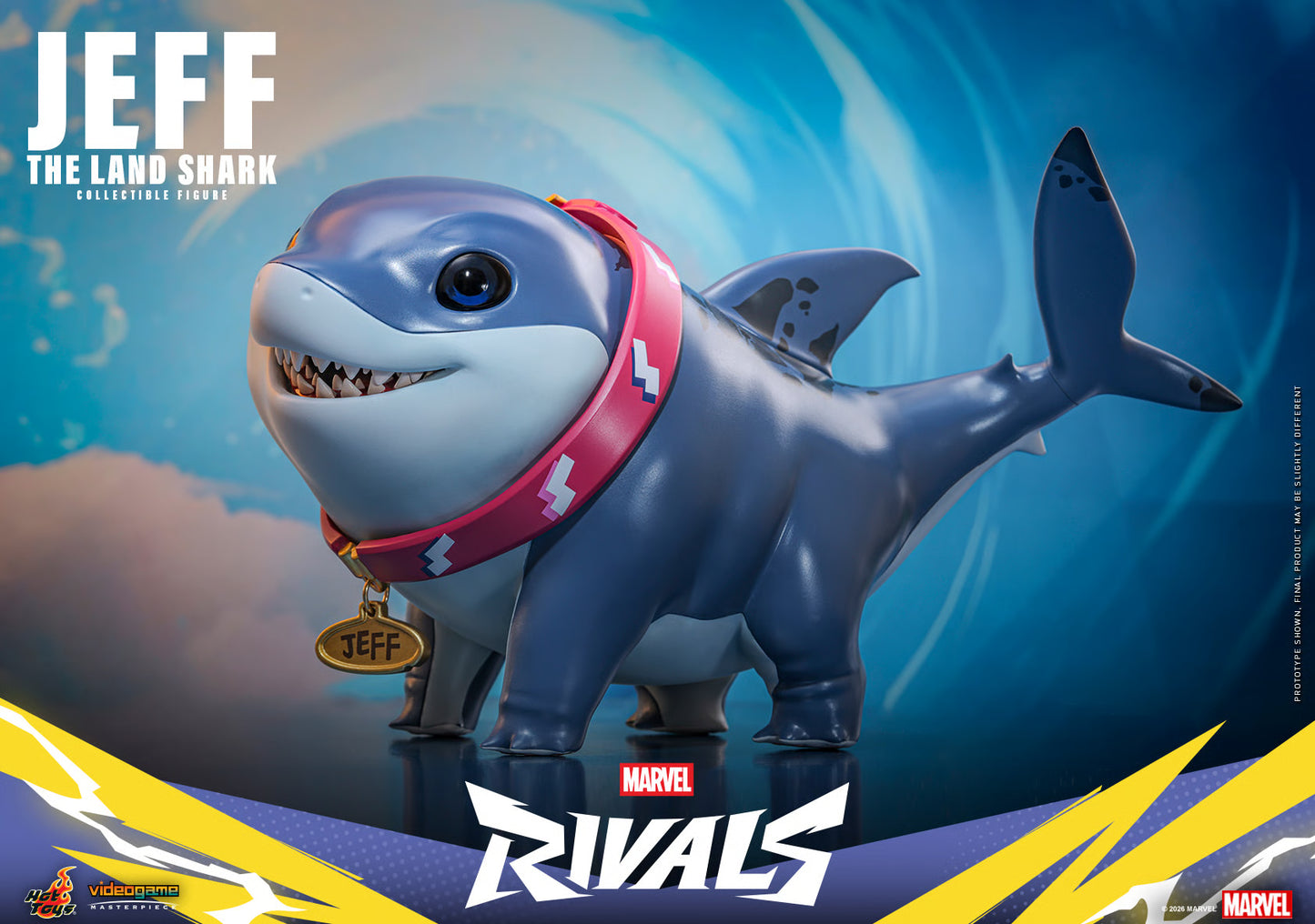 Jeff the Land Shark Collectible Figure – Hot Toys | Marvel Rivals