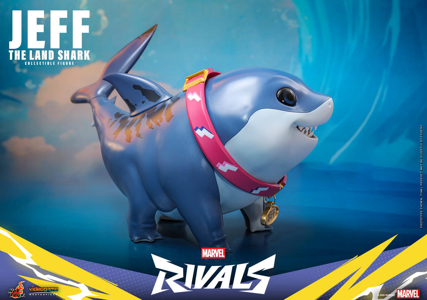 Jeff the Land Shark Collectible Figure – Hot Toys | Marvel Rivals