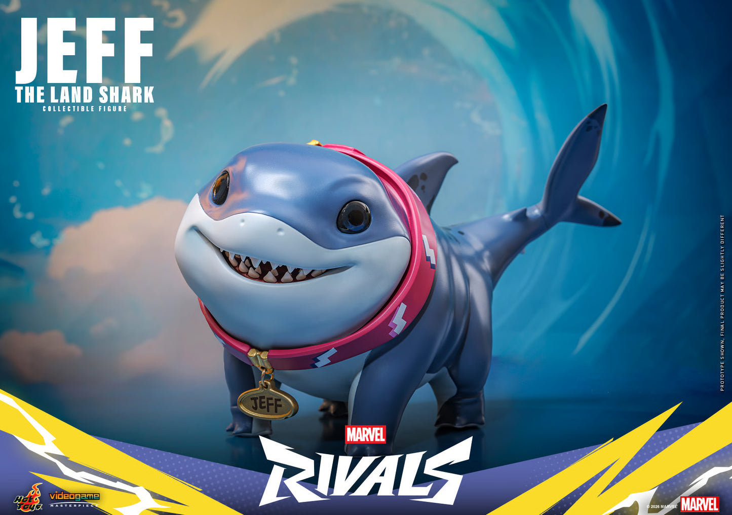Jeff the Land Shark Collectible Figure – Hot Toys | Marvel Rivals