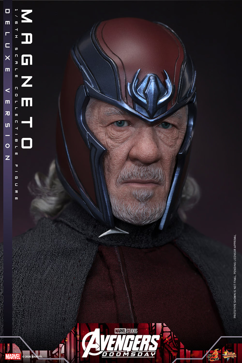 Hot Toys Magneto Deluxe 1:6 Scale Collectible Figure — Avengers: Doomsday