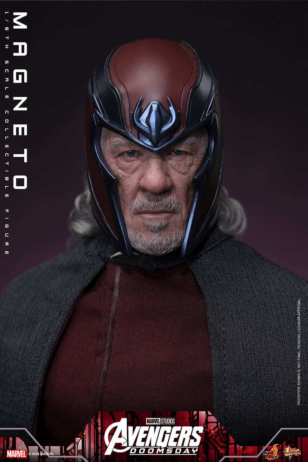Magneto 1:6 Scale Collectible Figure – Hot Toys | Avengers: Doomsday