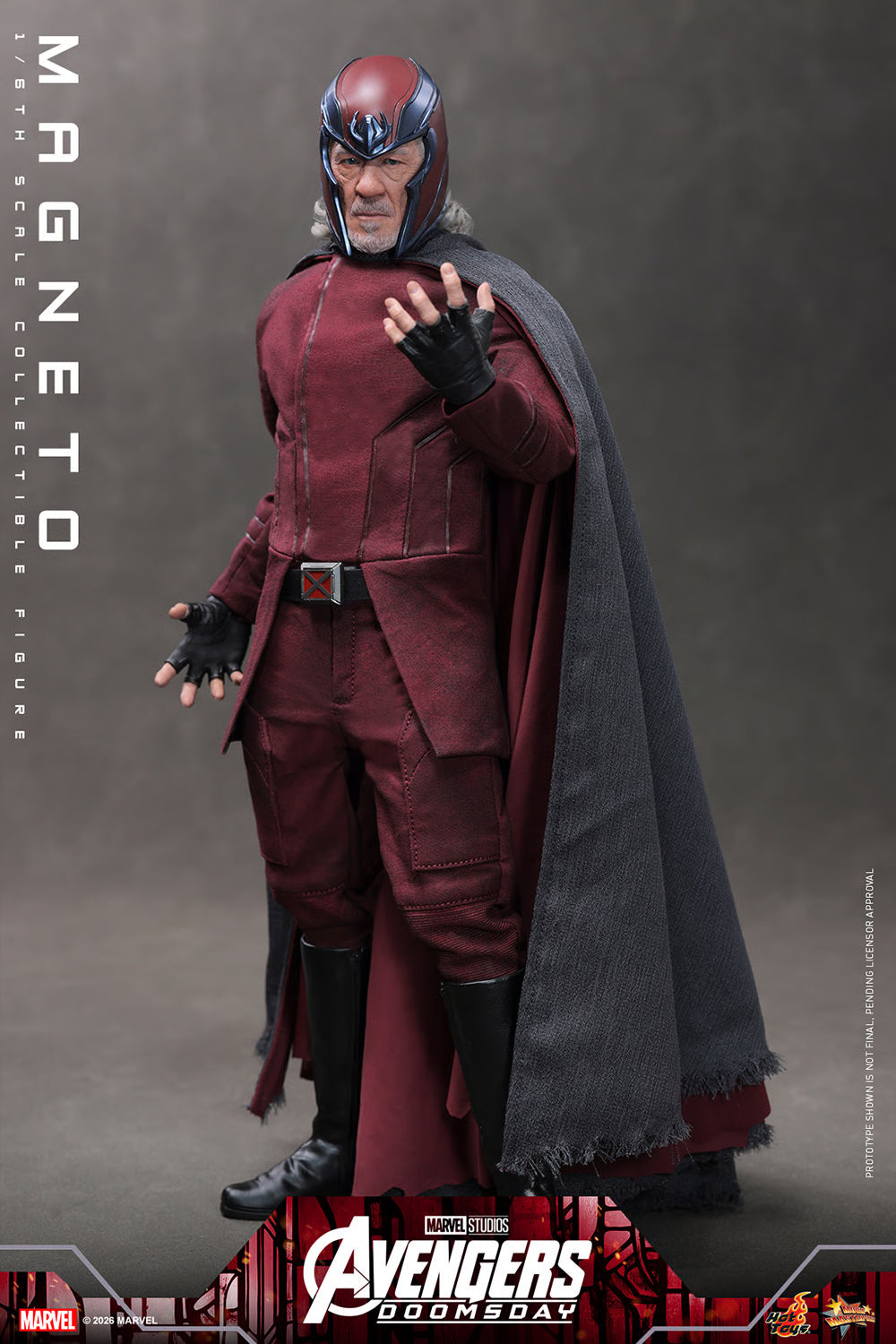 Magneto 1:6 Scale Collectible Figure – Hot Toys | Avengers: Doomsday