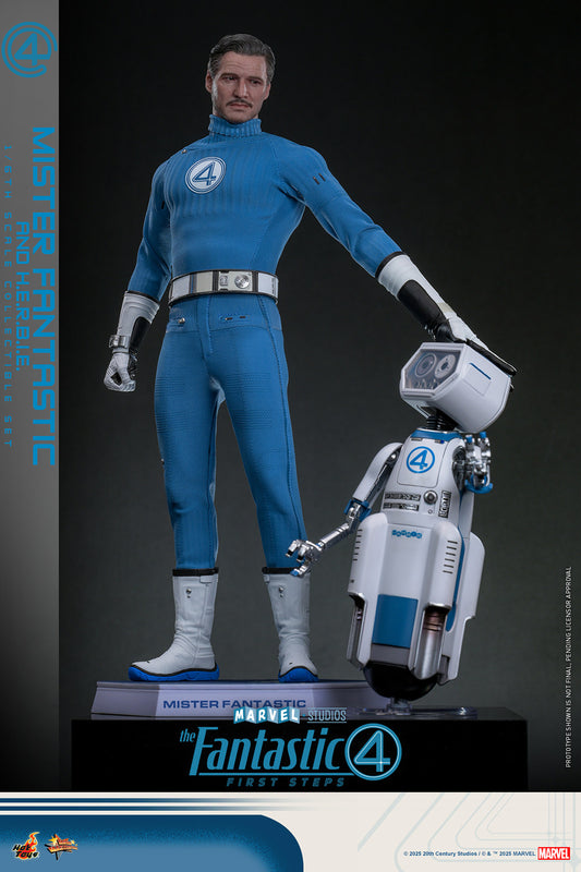 Mister Fantastic and H.E.R.B.I.E. 1/6 Scale Figure Set