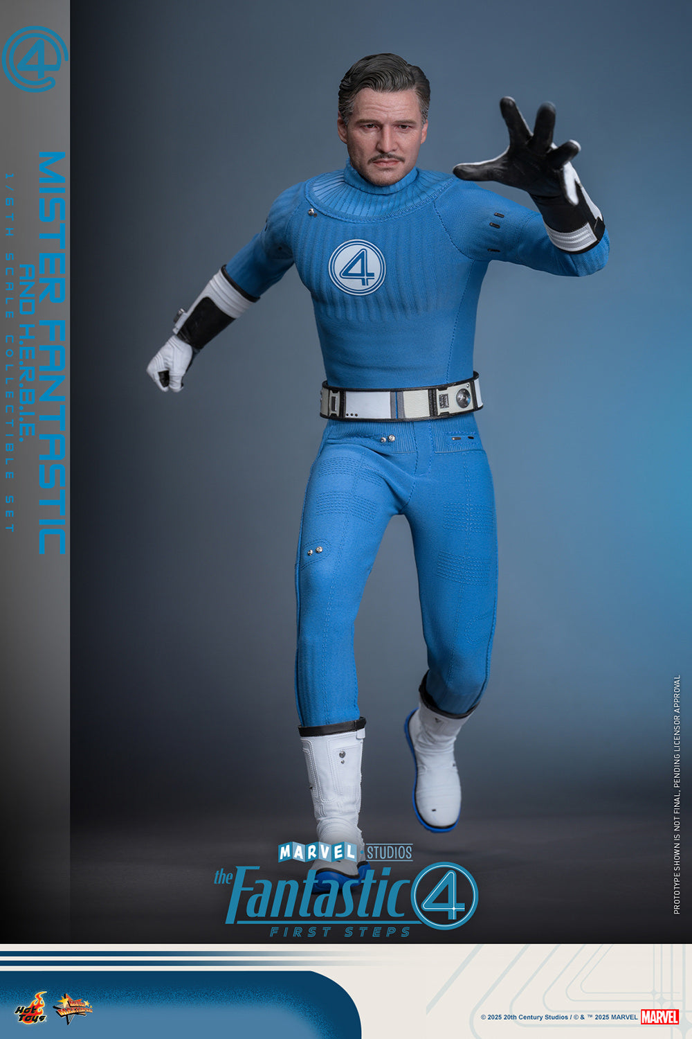 Mister Fantastic and H.E.R.B.I.E. 1/6 Scale Figure Set