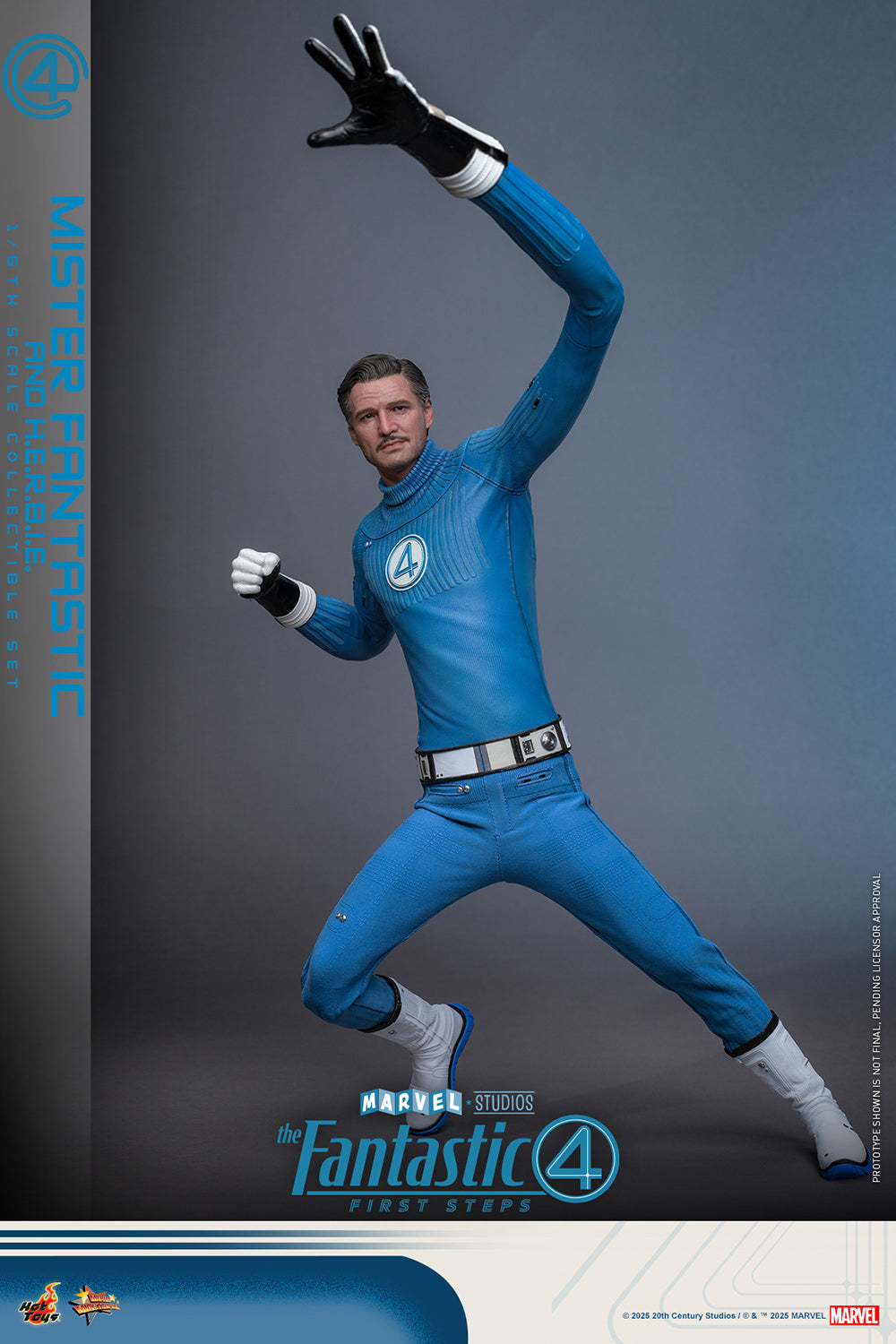 Mister Fantastic and H.E.R.B.I.E. 1/6 Scale Figure Set