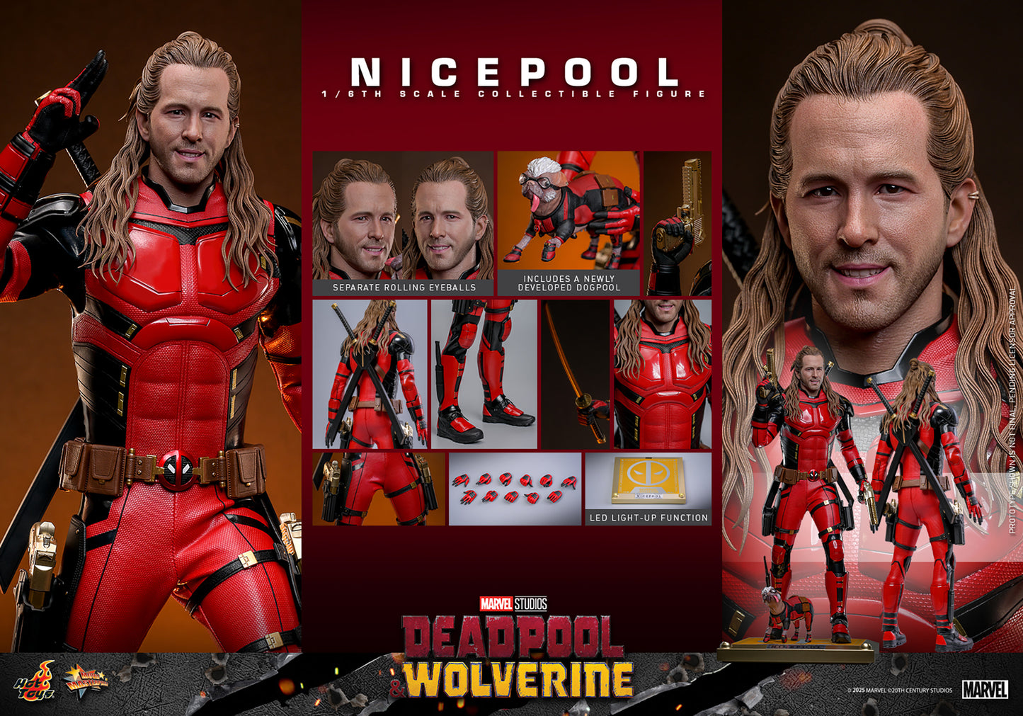 Nicepool Sixth Scale Figure by Hot Toys