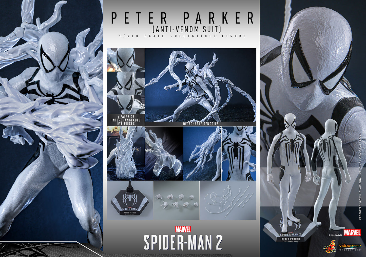 Peter Parker (Anti-Venom Suit) Sixth Scale Figure