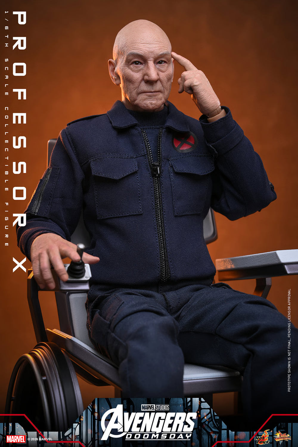 Professor X Sixth Scale Collectible Figure – Avengers: Doomsday