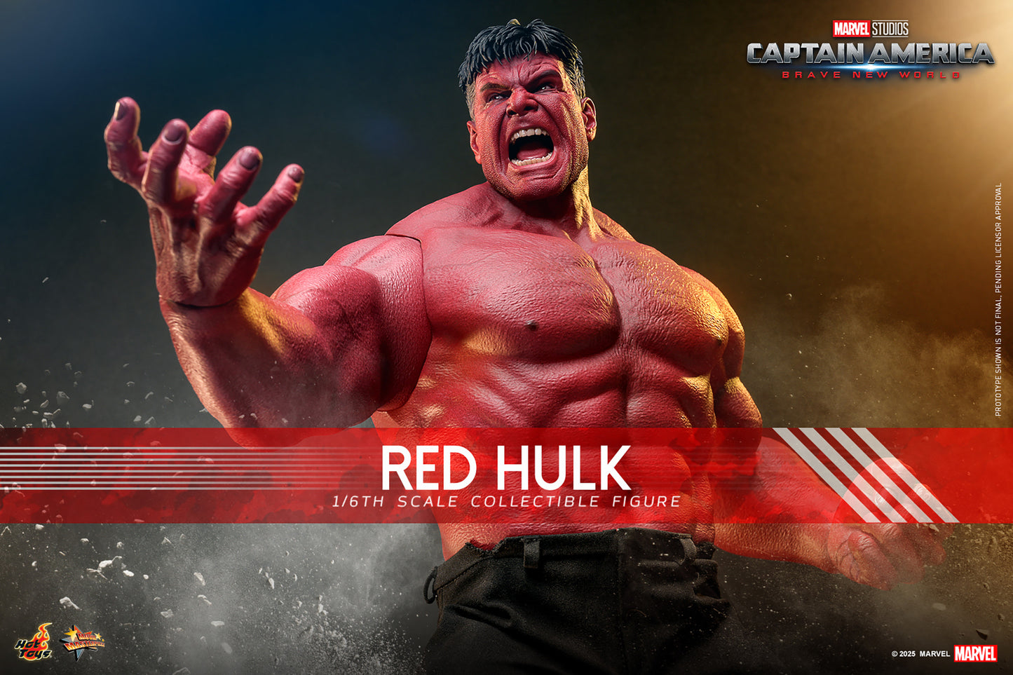 Red Hulk Sixth Scale Figure