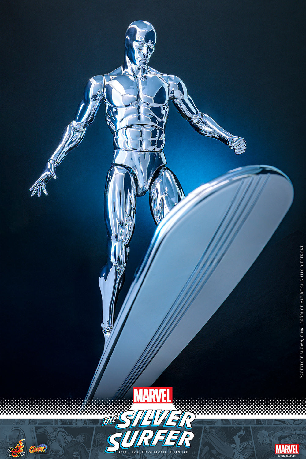 Silver Surfer Sixth Scale Figure by Hot Toys