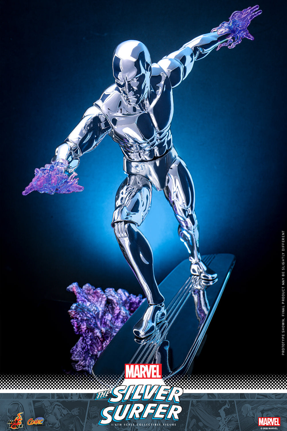 Silver Surfer Sixth Scale Figure by Hot Toys