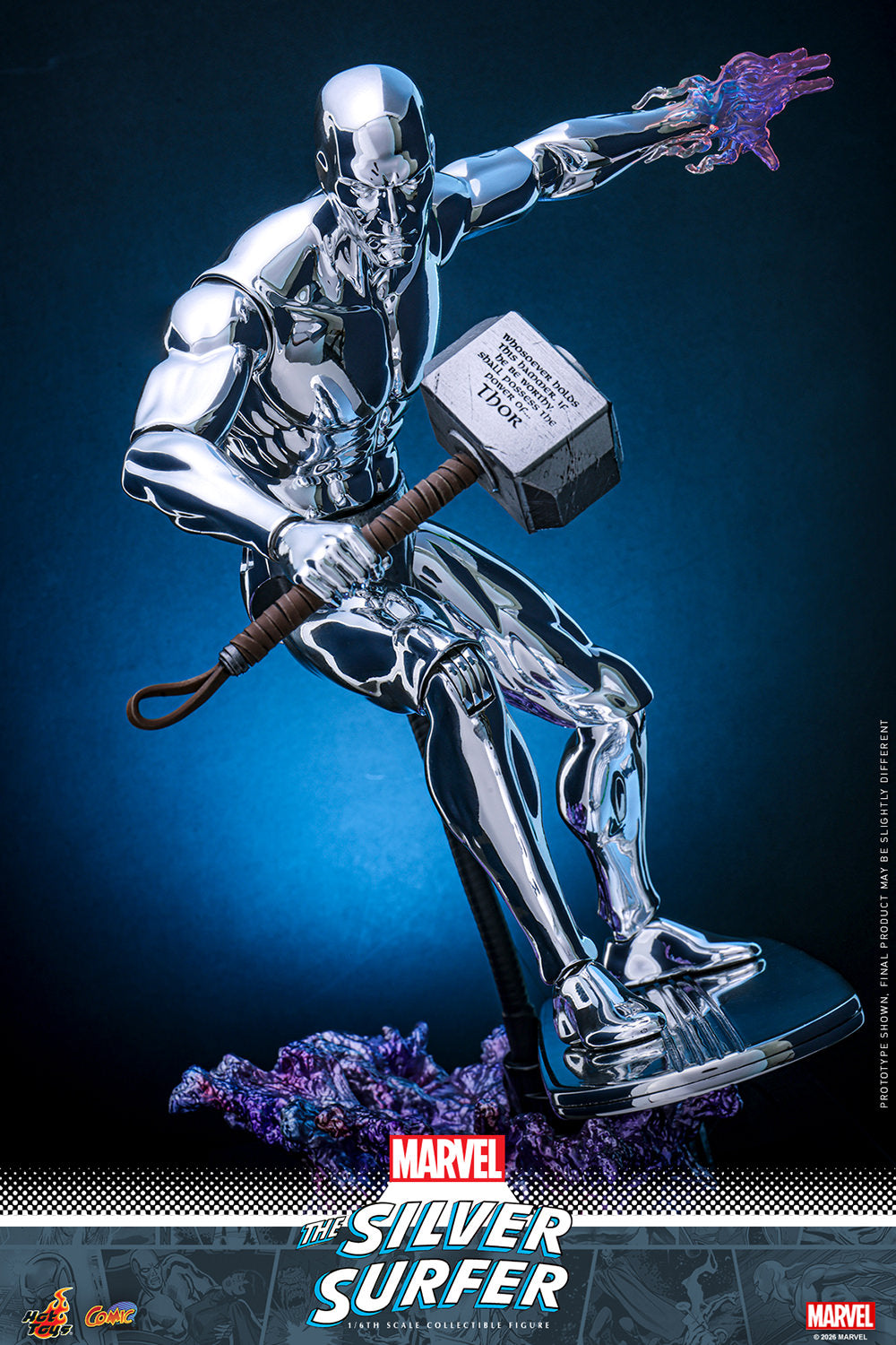 Silver Surfer Sixth Scale Figure by Hot Toys